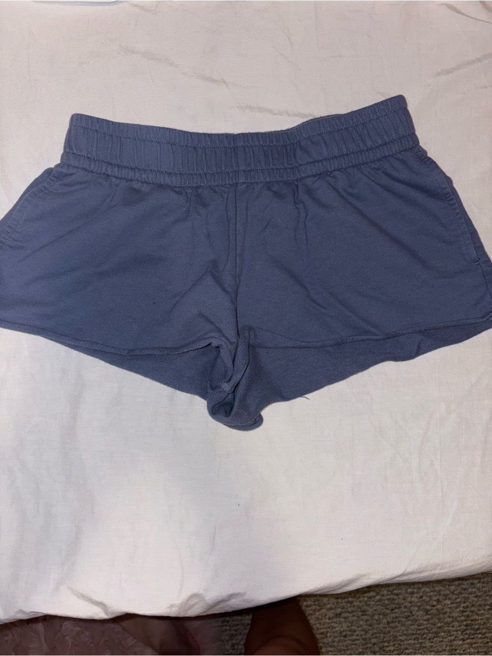 wild fable Navy Elastic-Waist Athletic Shorts